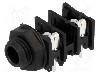 Conector jack, Jack 6,3mm, 2 contacte, mama, AMPHENOL - ACJM-PHOP
