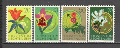 Liechtenstein.1970 Flori endemice SL.45 foto