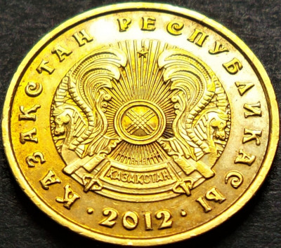 Moneda 5 TENGE - KAZAHSTAN, anul 2012 *cod 5234 foto