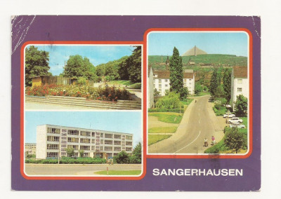 SG8 - Carte Postala - Germania, Sangerhausen, Circulata 1981 foto