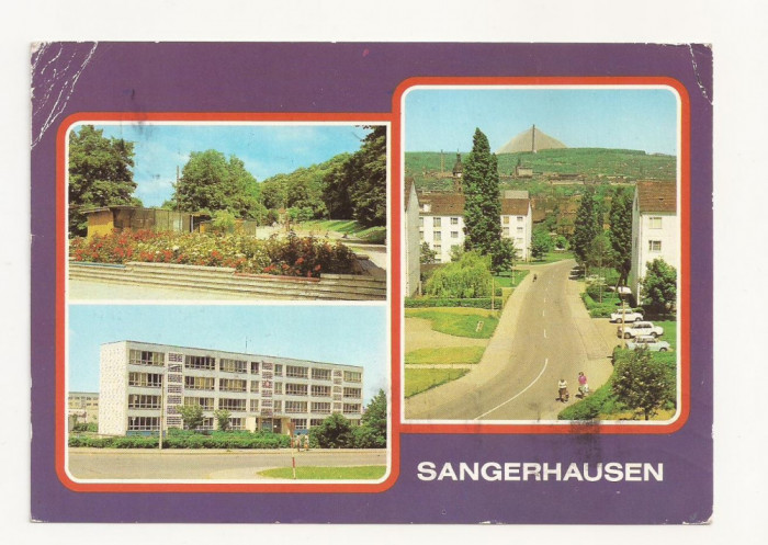 SG8 - Carte Postala - Germania, Sangerhausen, Circulata 1981