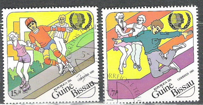 Guinee Bissau 1985 Sport, Kids day A.34