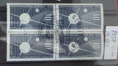 TS21 - Timbre serie DDR - 1957 Mi603 Block 4 Cosmos