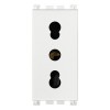 Vimar Buton cu revenire, 2P, 1 modul, alb