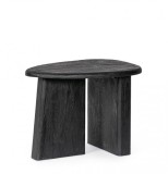 Cumpara ieftin Masuta lemn mango negru Zacatecas 60x45x45 cm