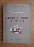 Paul Pruteanu - Contributie la istoricul spitalelor din Moldova (1957) sistem sanatate spital spitale medicina medici doctori Romania medicilor RARA