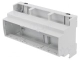 Carcasă DIN ABS Gri 89x159x65mm