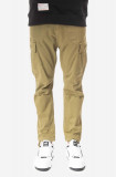 Alpha Industries pantaloni Squad Pants bărbați, culoarea verde, cu fit cargo 188202.11-green