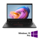 Laptop Refurbished LENOVO ThinkPad T14, Intel Core i5-10210U 1.60 - 4.20GHz, 16GB DDR4, 256GB SSD, 14 Inch Full HD, Webcam + Windows 10 Pro NewTechnol