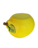 Masuta, suport ghiveci flori magnezie galbena verde Lamaie 45 x 32 x 26 cm