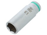 Tubulară HEX 13mm 1/4 50mm Oțel Crom-Vanadium