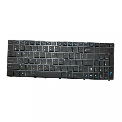 Tastatura laptop, Asus, A54, A54C, A54L, A54LY, A54H, A54HR, A54HY, cu rama, layout US foto