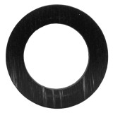 10 x O-ring, garnitură etanșare de cauciuc, negru, moale