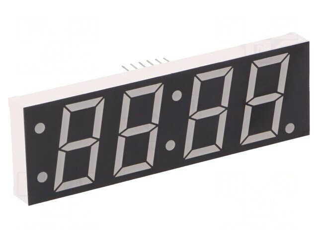 Afişaj LED 7 Segmente Roșu 24mm 4 Digits