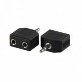 Adaptor jack 3.5 mm la 2 jack 3.5mm