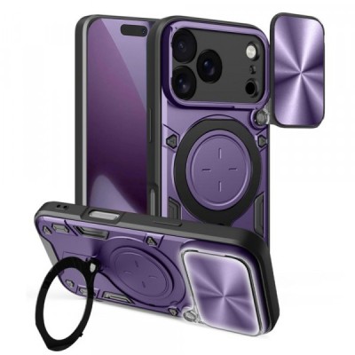 Husa pentru Apple iPhone 17 Pro, Techsuit, CamGuard Pro, Mov foto