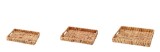 Cumpara ieftin Set 3 tavi zambila apa maro 30 x 22 x 4 cm, 34 x 26 x 4,5 cm, 38 x 30 x 5 cm