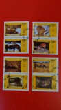 OMAN, FAUNA - SERIE COMPLETĂ CU URME DE ȘARNIERĂ