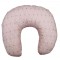 Perna pentru alaptat 2 in 1 nursing pillow hearts, babyjem (culoare: roz)