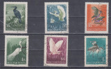 A12 S4 8 - Timbre foarte vechi - Ungaria - pasari salbatice, Fauna, Stampilat