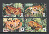 Aitutaki 2014 MNH, nestampilat - Spotted Reef Crab, WWf, fauna, animale marine