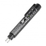 Tester Lichid Frana DOT3/4/5/5.1, Indicator LED, 2 Electrozi, Compact, Negru