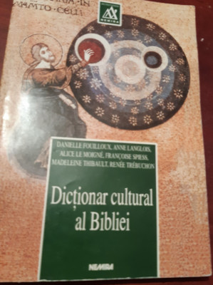 DICTIONAR CULTURAL AL BIBLIEI foto