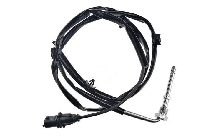 Senzor temperatura filtru particule Opel Astra H 1.9cdti 2004- Zafira B 1.9cdti 2005- in fata la filtru de particule diesel, NTY EGT-PL-001