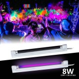 Lampa UV Blacklight 8W Neon T5 cu Suport, 365nm, Detectare si Iluminare Fluorescenta, ProCart