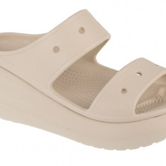 Papuci flip-flop Crocs Classic Crush Sandal 207670-2Y2 gri