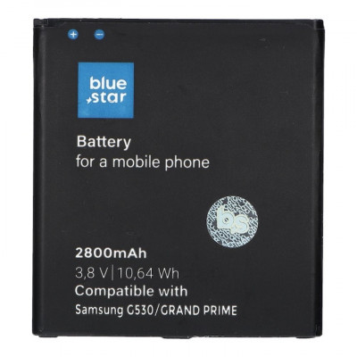 Baterie pentru Samsung Galaxy Grand Prime (G530)/J3 2016/J5, Blue Star, 2800mAh, Negru foto