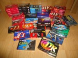Casete Audio Sigilate Anii '80-'05: Agfa, BASF, Fuji, Maxell, Raks, Sony, TDK - Colectie Rara! Preturi de la 25 lei