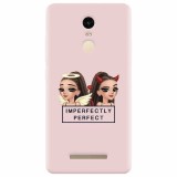Husa silicon pentru Xiaomi Remdi Note 3, Imperfectly Perfect Pink