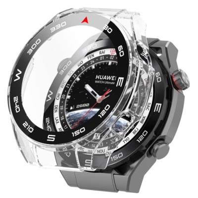 Husa pentru Huawei Watch Ultimate + Folie - Techsuit Defense360 Pro - Clear foto