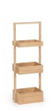 Cumpara ieftin Raft bambus natur Cayden 27.5x18x75 cm