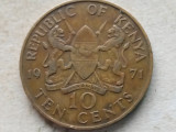 KENYA-10 CENTS 1971