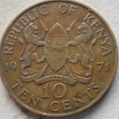 KENYA-10 CENTS 1971