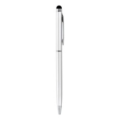 Stylus Pen Touch Pen Universal Cu Functie Pix pentru Telefon sau Tabletă - Argintiu