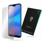 Folie Protectie Ecran Alien HD Huawei P20 Lite + Microfibra Cadou, Transparenta, Ultra-Rezistenta, Montare Usoara, Garantie pe Viata