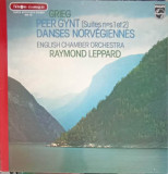 Disc vinil, LP. Peer Gynt: Suites Nos. 1, 2 - Norwegian Dances-Grieg, English Chamber Orchestra, Raymond Leppard, Clasica