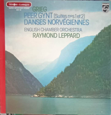 Disc vinil, LP. Peer Gynt: Suites Nos. 1, 2 - Norwegian Dances-Grieg, English Chamber Orchestra, Raymond Leppard foto