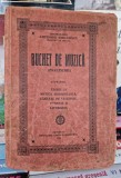 BUCHET DE MUZICA (PSALTICHII ) - AMFILOHIE IORDANESCU , 1933