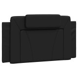 Cumpara ieftin Perna pentru tablie de pat Viana neagra 100 cm, piele ecologica