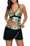 SW1240-1112 Costum de baie in doua piese, stil tankini