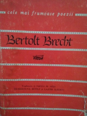 Bertolt Brecht - Versuri (Editia: 1964) foto