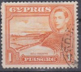 Anglia / Colonii, CYPRU, 1938 - stampilat, (G1)