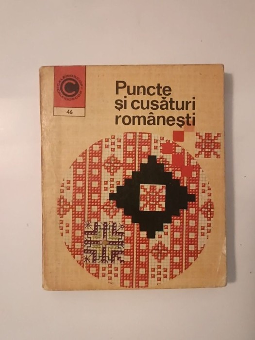 Sc&icirc;nteianu Mihaela - Puncte și cusături rom&acirc;nești (1973)