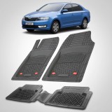 Cumpara ieftin Covorase Skoda Rapid I Compatibile 2012-2017 | Black