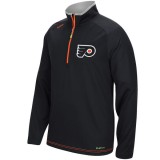 Philadelphia Flyers hanorac de bărbați Center Ice Baselayer 1/4 zip 15 - S, Reebok