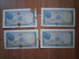 Romania 5000 lei 1945 serii consecutive - starea din poze